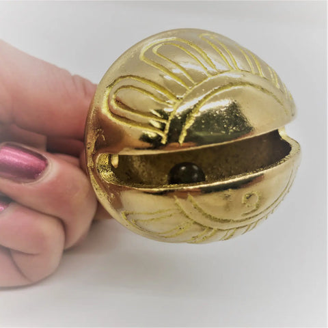 Solid Brass Sleigh Bell - 5 sizes available.