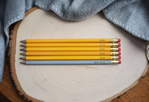 The Gray Duck Collection Pencil Set