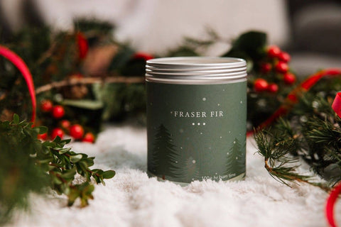 Fraser Fir Large 2-Wick Candle Tin
