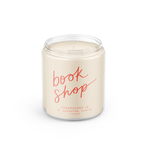 Book Shop: 8 oz Soy Wax - Small Batch Candles