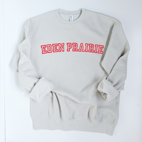 Eden Prairie Varsity Lettering Ultra Soft Sweatshirt - Multiple Color Options