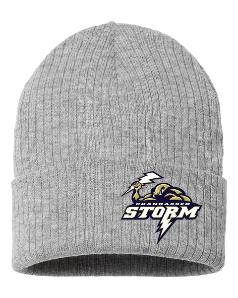 Chanhassen Storm Gray Beanie, Winter Hat