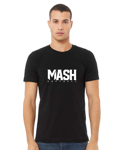 Mash Softball Text Classic Unisex T-Shirt