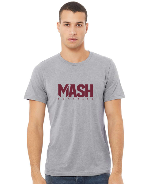 Mash Softball Text Classic Unisex T-Shirt