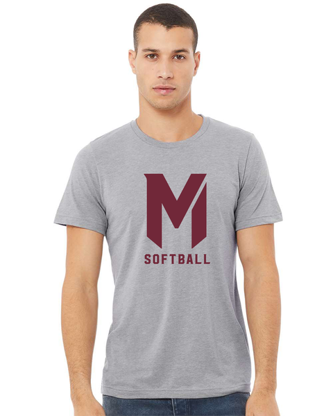 Mash Softball Large Logo Unisex T-Shirt