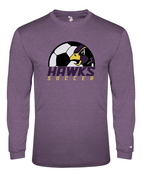 Chaska Hawks Soccer Performance Long-Sleeve Tee