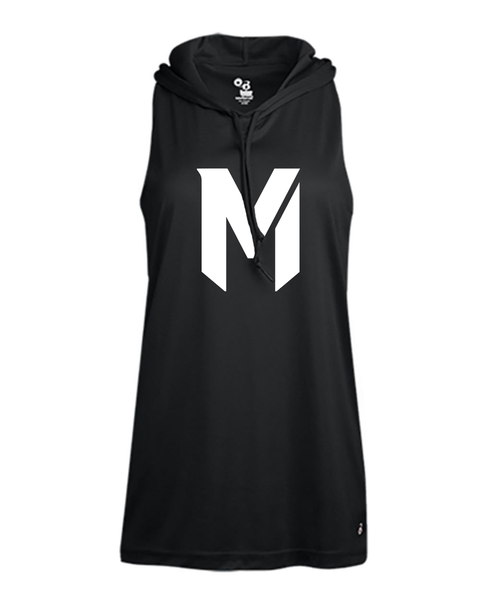 Mash Women's Hooded Tank Top, Performance Fabric