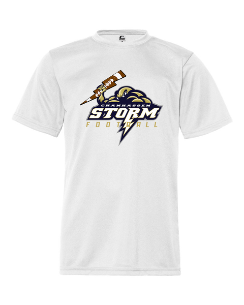 Chanhassen Storm Football Performance Tee. Youth & Adult