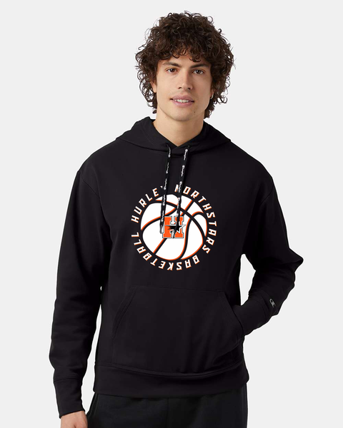 Hurley Northstars Basketball Champion Sport Hoodie, Black Unisex