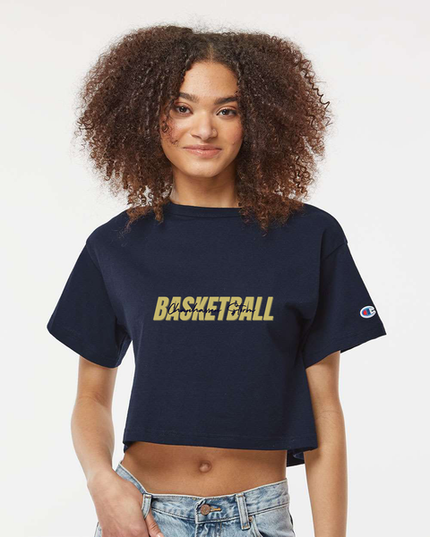 Chanhassen Basketball Chamion Women's Crop Tee