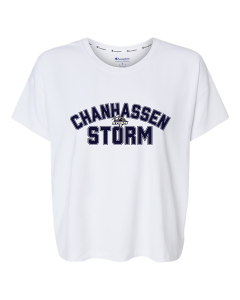 Chanhassen Storm Champion Women's Fit White Tee