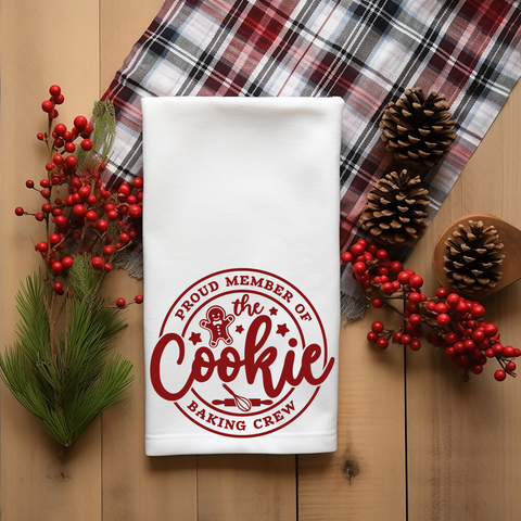 The Cookie Baking Crew Kitchen Towel