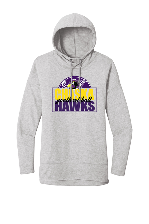 Chaska Hawks Youth Softball Women's Featherweight Hoodie