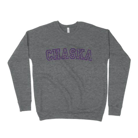 Chaska Varsity Lettering Ultra Soft Sweatshirt - Multiple Color Options