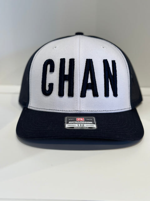 CHAN Trucker Hat, Snapback Cap - 2 Color Options