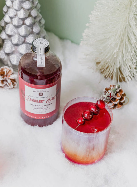 Limited Release Holiday Cranberry Spice Cocktail Mixer