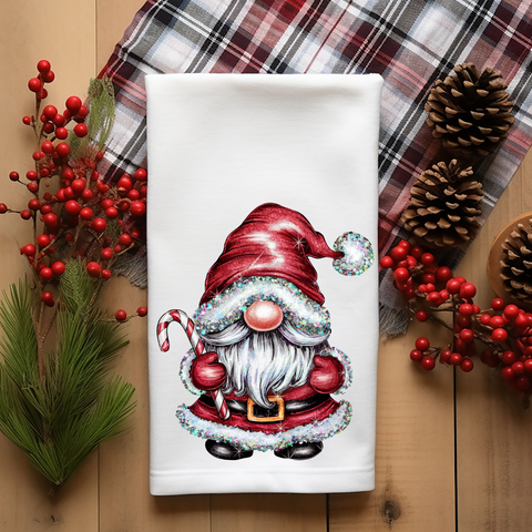 Christmas Gnome Kitchen Towel