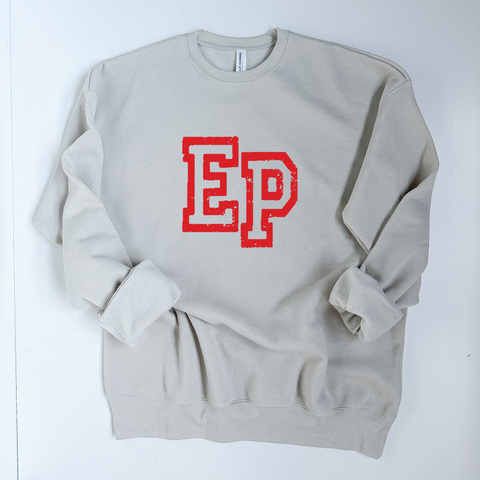 Eden Prairie Varsity Lettering Ultra Soft Sweatshirt - Multiple Color Options