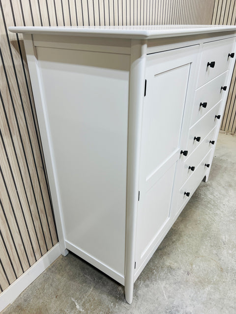 Large Nadeau Dresser with Cabinet Storage