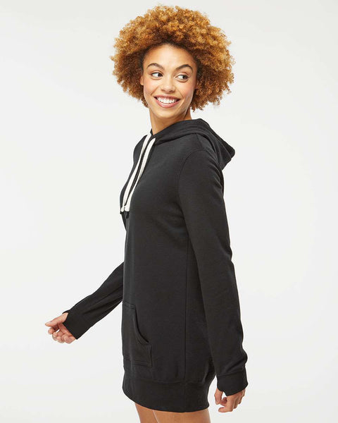 Hallie Hooded Sweatshirt Dress, with Pockets