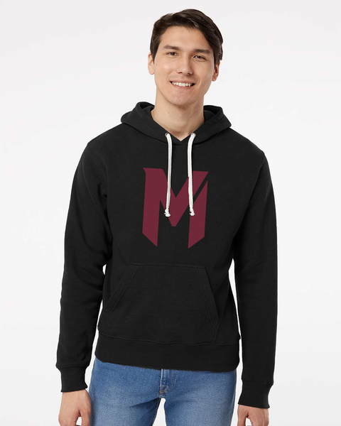 Mash Softball Classic Unisex Hoodie, Black