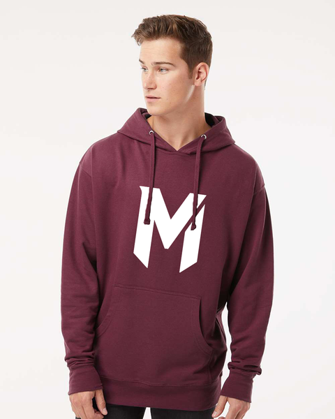 Mash Softball Classic Unisex Hoodie, Maroon