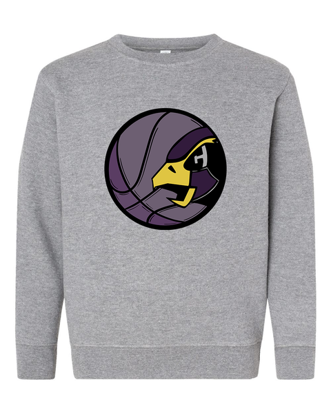 Chaska Hawks Basketball Youth Crewneck Sweatshirt