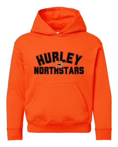 Hurley Northstars Classic Varsity Youth Hoodie, Orange