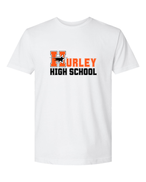 Hurley High School (HHS) Northstars Unisex White Tee