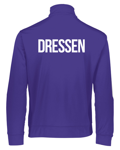 Chaska Hawks Purple Warm Up Jacket, Youth - Custom Name on Back