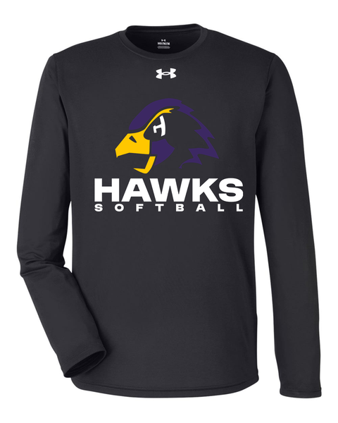 Chaska Hawks Softball Youth Under Armour Long-Sleeve Tee