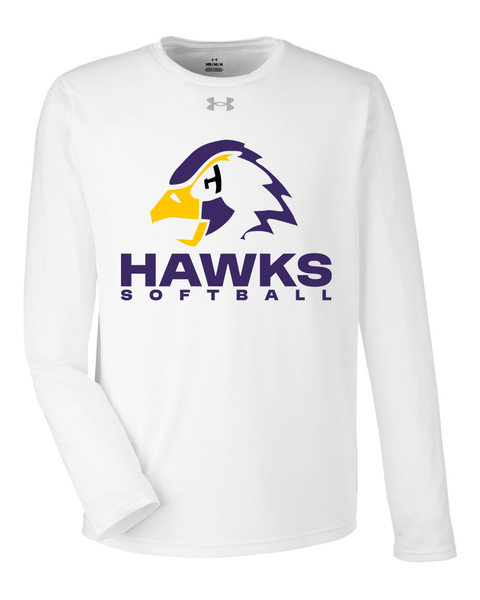 Chaska Hawks Softball Youth Under Armour Long-Sleeve Tee