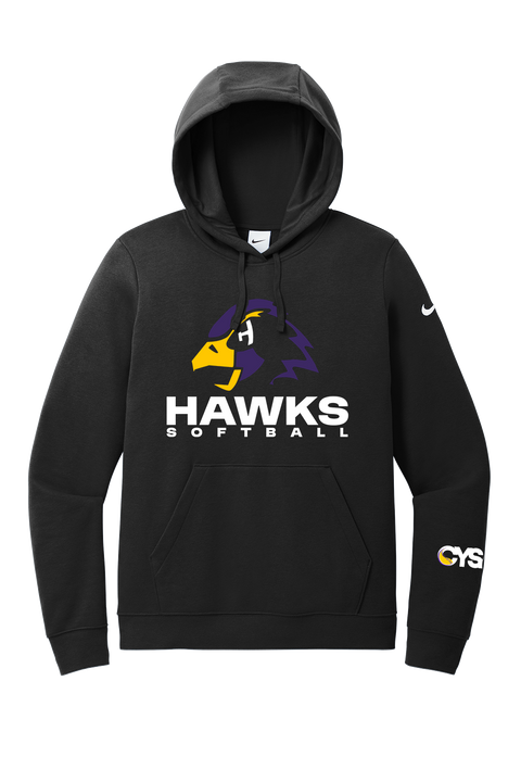 Chaska Hawks Softball Adult Nike Hoodie