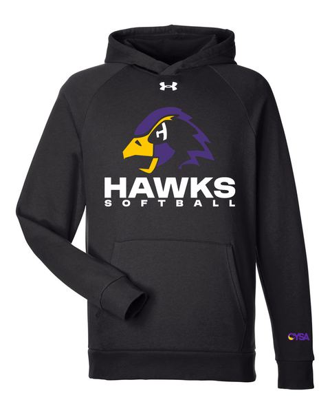 Chaska Hawks Softball Adult Under Armour Hoodie