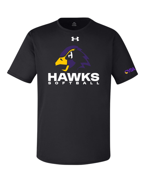 Chaska Hawks Softball Under Armour UA Tech Unisex Adult Tee
