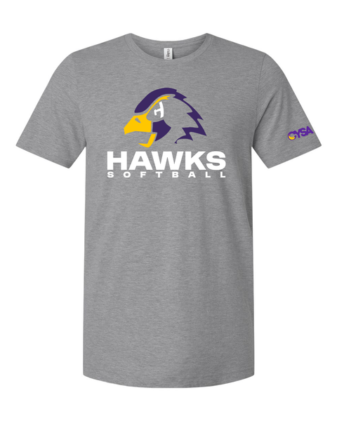Chaska Hawks Softball Ultra-Soft Tee - Adult & Youth