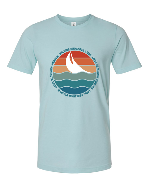 Waconia Ultra-Soft Retro Logo Tee in Youth & Adult Sizes