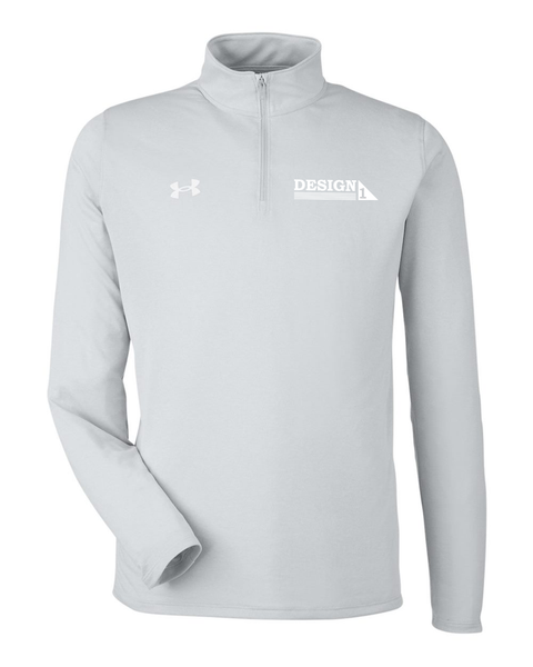 Design 1 Under Armour Quarter Zip Pullover Mod Gray
