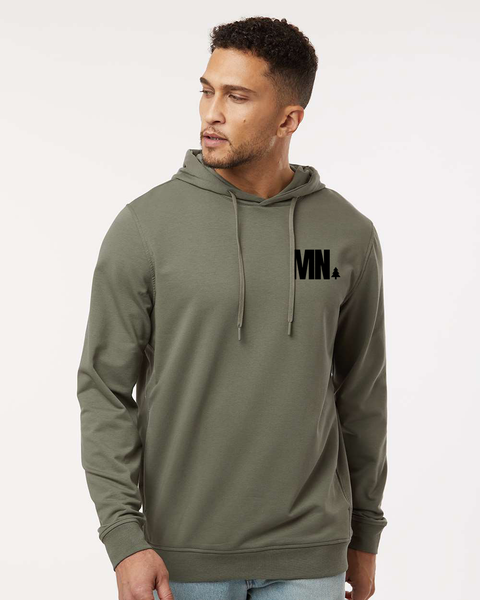 MN Pine Performance Hoodie - Minnesota Apparel