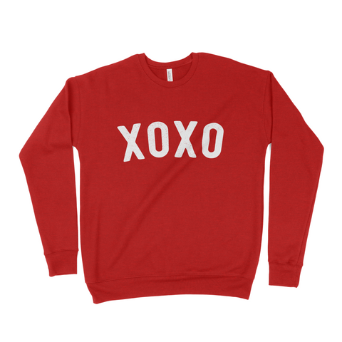 XOXO Relaxed Fit Crewneck Sweatshirt