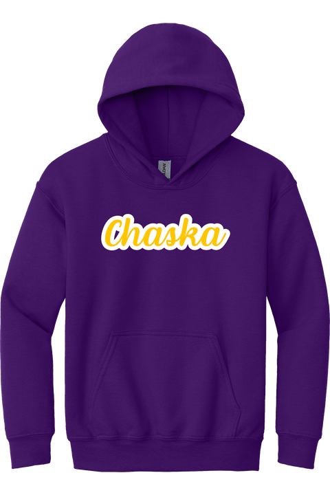Hawks Doodles Purple Youth Hoodie