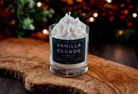 Vanilla Eggnog Holiday Candle