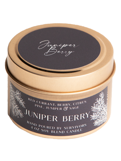 Juniper Berry 4 oz Candle