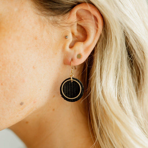 Black Wren Earrings