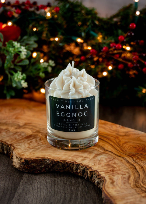 Vanilla Eggnog Holiday Candle