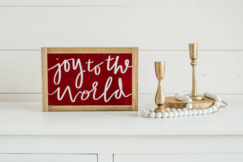 Joy to the World | Wall Art