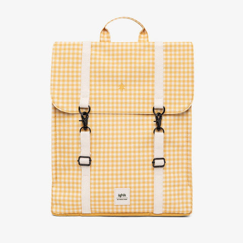 Handy Backpack Vichy Mustard