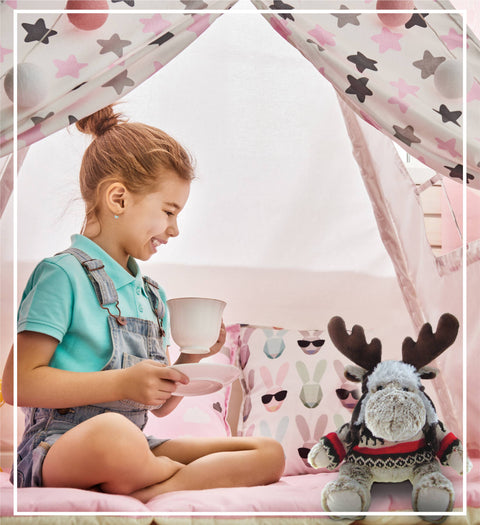 Super Soft Plush With Clothes - Moose