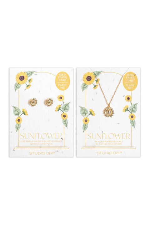 Sunflower Bloom Necklace
