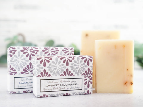 Lavender Lemongrass Handmade Soap